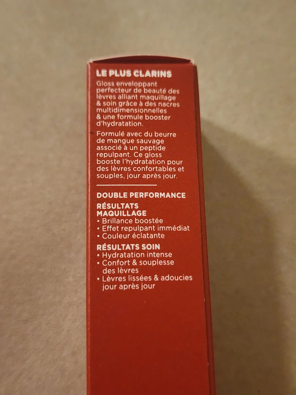 Clarins sheer hydrating